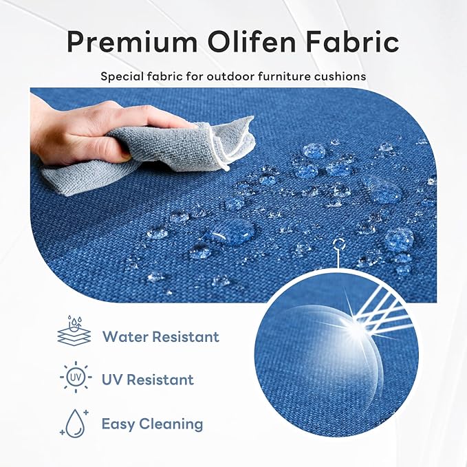 Premium 24" Deep Seat Cushion Available in 5 Designer Colors. The Perfect Holiday Upgrade.