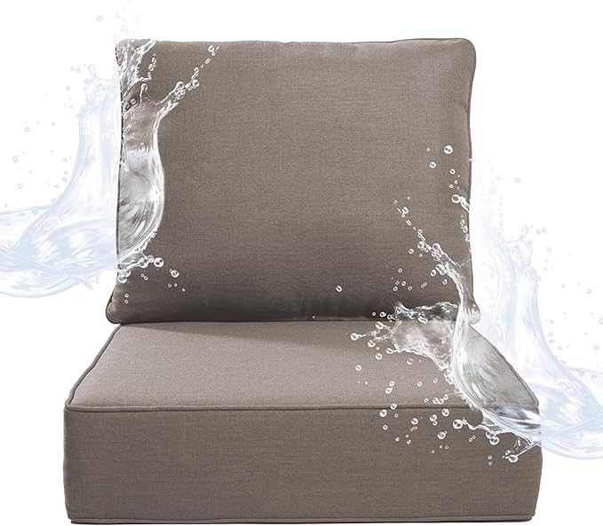 Premium 24" Deep Seat Cushion Available in 5 Designer Colors. The Perfect Holiday Upgrade.