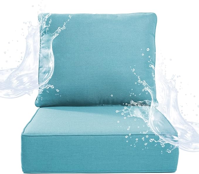 Premium 24" Deep Seat Cushion Available in 5 Designer Colors. The Perfect Holiday Upgrade.